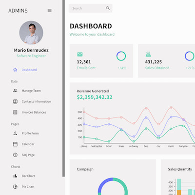 react-dashboard